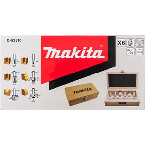 Produktbild für Fräser Makita D 53540, 8mm