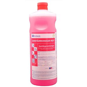 Badreiniger Dreiturm 4387 Sanitärreiniger rot