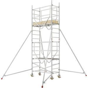 Produktbild für Gerüst Hymer Advanced Safe-T, 707005, Arbeitshöhe 5,27m