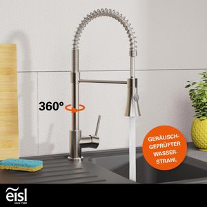 Produktbild für Küchenarmatur EISL LEON, Edelstahl