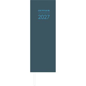 Produktbild für Vormerkbuch Zettler 801-0021, Leinen, anthrazit Hardcover