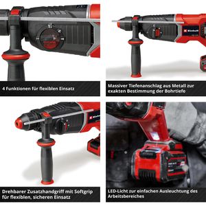 Produktbild für Bohrhammer Einhell-Professional TP-HD 18/26 D Li BL-Solo, SDS+