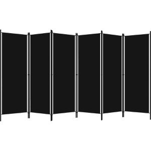 Paravent vidaXL Raumteiler, innen, 6-teilig