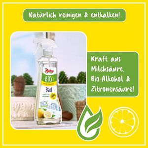 Produktbild für Badreiniger Poliboy Bio, mit Bio-Zitronenöl