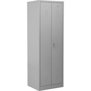 Produktbild für Mehrzweckschrank G-Office CLC/FD.1860, abschließbar, lichtgrau