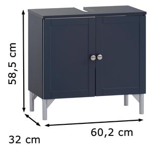 Produktbild für Waschbeckenunterschrank Schildmeyer Jesper 155345, stehend