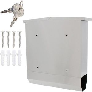 Produktbild für Briefkasten Rottner T06329, Lettero Inox, silber aus Edelstahl