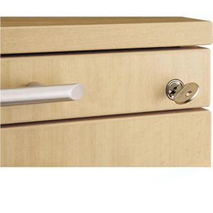 Produktbild für Standcontainer Hammerbacher Solid SC40, ahorn