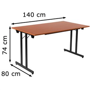 Produktbild für Klapptisch Sodematub TPMU148MN, aus Holz