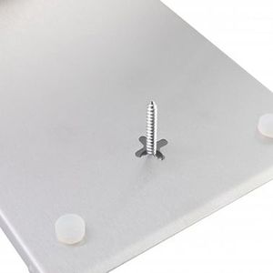 Produktbild für Taschentuchbox Axentia 116941, aus Edelstahl