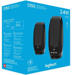 Produktbild für PC-Lautsprecher Logitech S150, 1,2 Watt