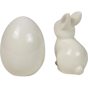 Produktbild für Osterdeko Heitmann-Deco 1020140, weiß, 2 Stück