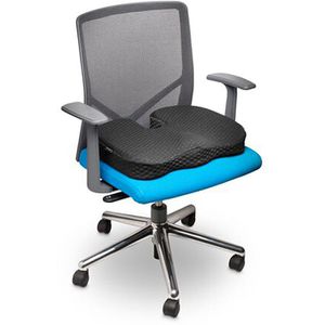 Produktbild für Orthopädisches-Sitzkissen Kensington K55807WW, schwarz