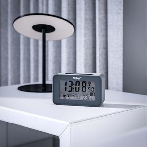 Produktbild für Wecker Mebus 51460 anthrazit, digital