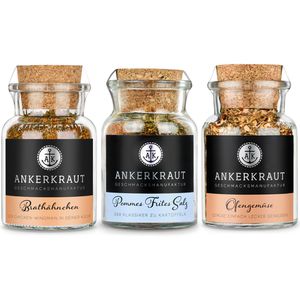 Produktbild für Geschenkset ANKERKRAUT Airfryer Gewürz-Box