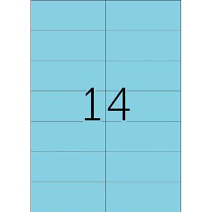 Produktbild für Universaletiketten Herma 4558, Special, blau