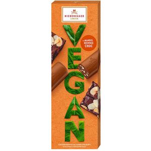 Niederegger Nougat Vegan Mandel-Brownie-Choc, Pralinen, je 12,5g, 8 Stück