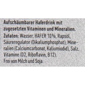 Produktbild für Haferdrink Oatly aus europäischem Hafer, Barista Edition