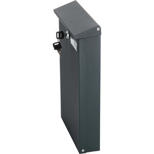 Produktbild für Briefkasten SafePost ScanPro 951 RAL 7016 anthrazit, aus Stahl