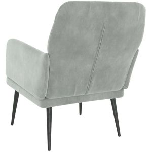 Produktbild für Loungesessel vidaXL 351404, hellgrau