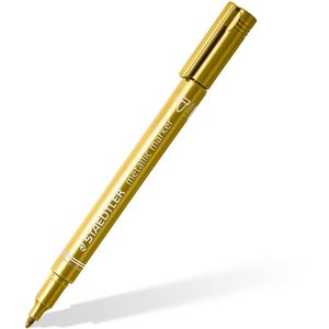 Produktbild für Metallic-Stifte Staedtler 8323, gold und silber