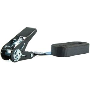 Produktbild für Spanngurt Sandax 306, schwarz, mit Ratsche
