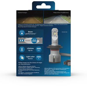 Produktbild für Auto-Lampe Philips Ultinon Pro6000 HL Boost Gen2, 5800 K, H7