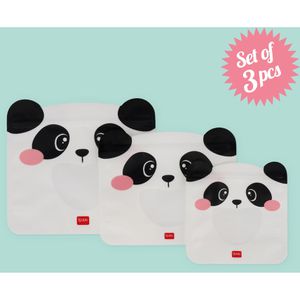 Produktbild für Druckverschlussbeutel Legami ZB0004, Panda, 210 x 230 mm