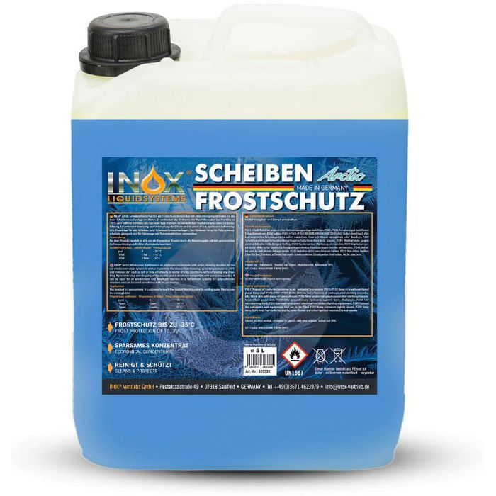 Sonax Antifrostschutzmittel Scheibenreiniger 5 Liter Konzentrat