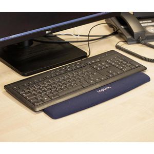 Produktbild für Handballenauflage LogiLink ID0045, blau