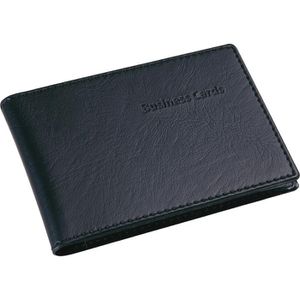 Produktbild für Visitenkartenmappe Sigel VZ170, schwarz, A7