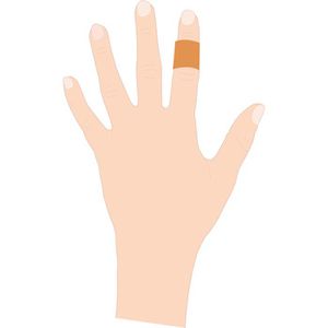 Produktbild für Pflaster Actiomedic Elastic Finger, 100 Strips