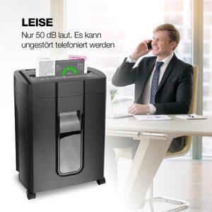 Produktbild für Aktenvernichter Peach 511140 PS500-70OP, mit Rollen