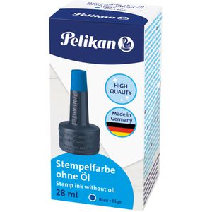 Produktbild für Stempelfarbe Pelikan 351213, wasserbasiert, blau