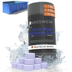 Produktbild für Chlor NASSWERK organisch, langsamlösliche Ultra Blue Multitabs