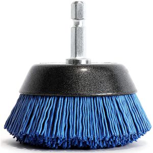 Produktbild für Drahtbürste S&amp;R 135.810.065, gewellt, Topfbürste