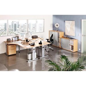 Produktbild für Aktenregal Hammerbacher O-Serie, aus Holz