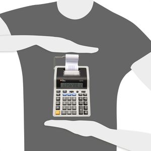 Produktbild für Tischrechner TWEN 120 PD, Farbbanddruck