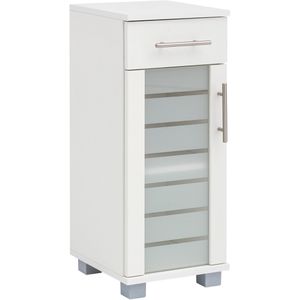 Badschrank Schildmeyer Niko 105644, mit 4 Füßen, weiß