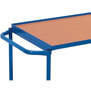 Produktbild für Tischwagen VARIOfit sw-801.501, aus Metall &amp; Holz