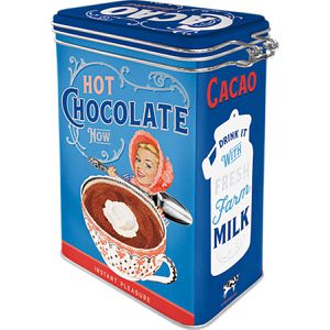 Produktbild für Kaffeedose Nostalgic-Art Cacao Addicted, aus Metall