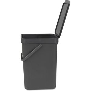 Produktbild für Mülleimer Brabantia 109805 Sort &amp; Go, grey