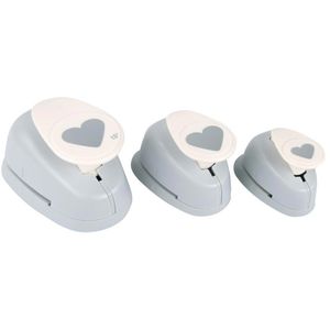 Produktbild für Motivstanzer Rayher 69102000 Herzen, 3er Set