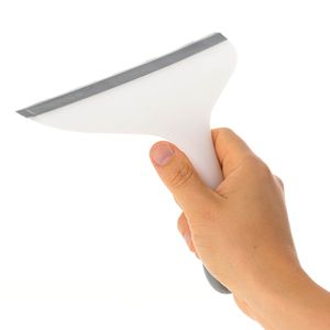 Produktbild für Duschabzieher Haug-Bürsten soft-grip, aus Kunststoff, weiß
