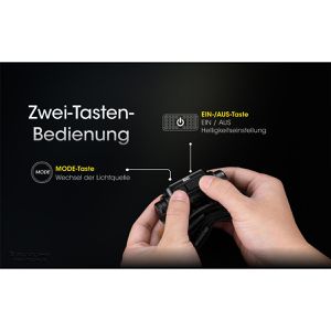 Produktbild für Stirnlampe Nitecore NU43 LED, wiederaufladbar