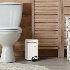 Produktbild für Mülleimer Wesco Kosmetikeimer 113022-74, weiß matt