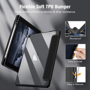 Produktbild für Tablet-Hülle Fintie Hybrid Slim Case, schwarz