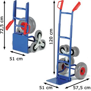 Produktbild für Sackkarre Rollcart Stapelkarre 20-9854, klappbar