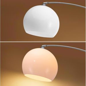 Produktbild für Stehlampe Monzana 105413, weiß/silber, 200 cm