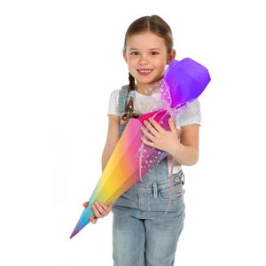 Produktbild für Schultüte Folia 94577 Rohling, Regenbogen